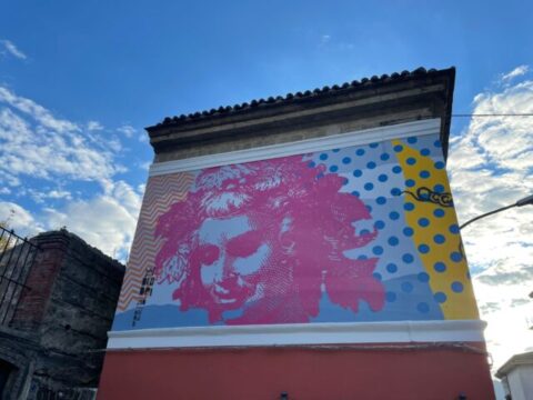 Street art a Sant'Agata dei Goti