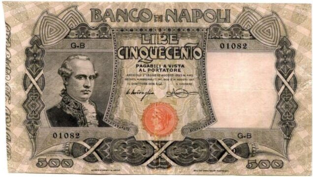 Caccia alla rara banconota del Banco di Napoli