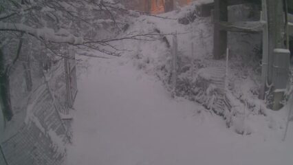 La Valle Caudina avvolta dal freddo. meno 4 sotto zero e 25 cm di neve