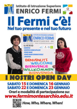 Montesarchio:  gli open day dell’Enrico Fermi