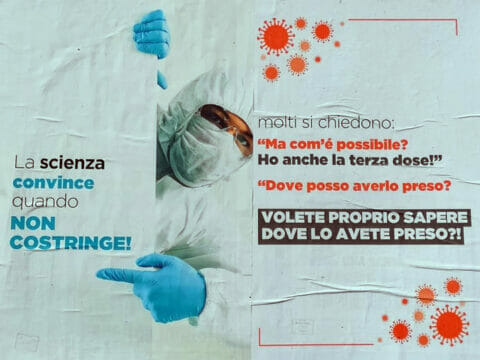 Valle Caudina: arrivano i manifesti no vax