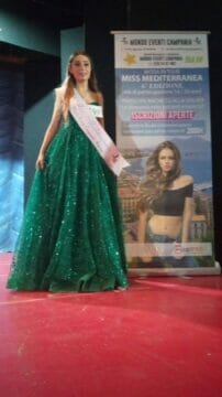 Cervinara: Chiara Cioffi guadagna la semifinale di Miss Mediterranea