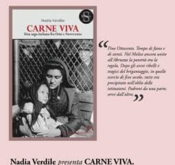 Cervinara: mercoledì tre agosto Nadia Verdile presenta " Carne Viva "