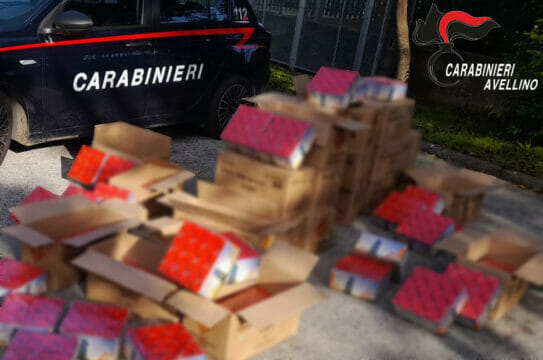 Valle Caudina: i carabinieiri sequestrano 600 kg di materiale esplodente