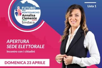 Montesarchio: Annalisa Clemente trasforma il comitato elettorale in un laboratorio di idee, domani alle 11,00 l'inaugurazione