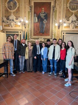 Sant’Agata dei Goti: il sindaco accoglie una rappresentanza di studenti dell’Erasmus