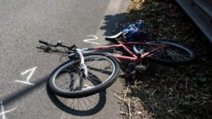 Valle Caudina: brutta caduta per un ciclista, soccorso dal 118