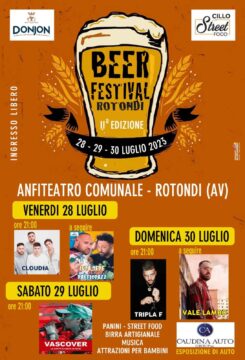 Rotondi: da domani sino a domenica seconda edizione del Beer Festival