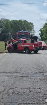 Montesarchio: scontro tra un pick up dei vigili del fuoco ed un camion, ferito autista di Cervinara