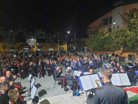 Grande successo per l’esibizione della Fanfara dei carabinieri a Cesinali