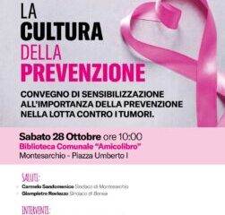 Montesarchio: ottobre in rosa, la cultura della prevenzione oncologica