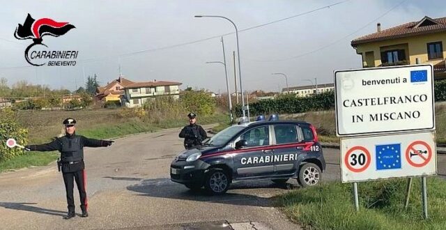 Castelfranco in Miscano: finge un investimento stradale,denunciato con un complice