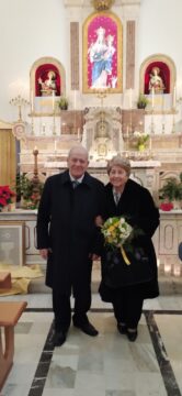 Cervinara: nozze d’oro per Carlo Gaddi e Giuseppina Cioffi