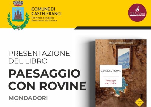 Castelfranci: domani si presenta Paesaggio con rovine di Generoso Picone