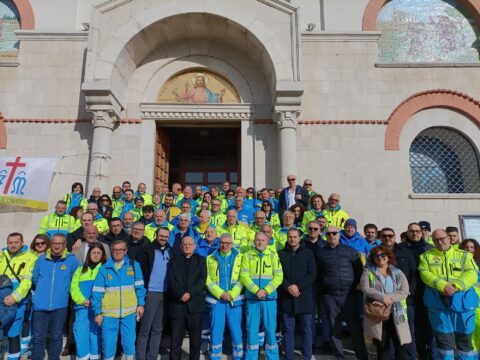 Pietrelcina: l'assemblea della della federazione campania delle misericordie nella terra di San Pio
