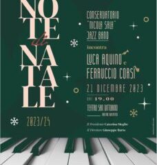 Conservatorio “Nicola Sala”: grande Jazz con Luca Aquino e Ferruccio Corsi il 21 dicembre