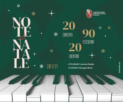 Benevento: al via Note di Natale, la rassegna promossa dal Conservatorio Nicola Sala