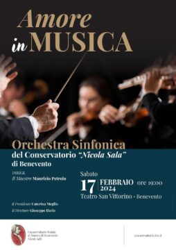 Benevento: il conservatorio Nicola Sala celebra l’amore