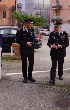 Benevento: il generale Jannece in visita al comando provinciale dei carabinieri