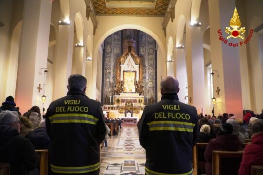 Mercogliano: Candelora a Montevergine nella massima sicurezza grazie ai vigili del fuoco e alle forze dell'ordine