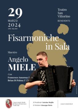Benevento: concerto di fisarmoniche al teatro San Vittorino