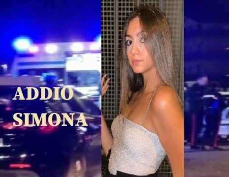 La 21enne Simona Serra travolta e uccisa da un'auto all'uscita di una pizzeria