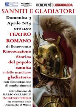 Benevento: domenica 7 aprile rievocazione dei gladiatori