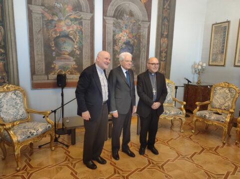 L’arcivescovo di Benevento incontra il presidente Mattarella