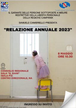 Campania: domani si presenta la relazione annuale sulle carceri