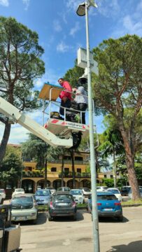 Valle Caudina: nuove telecamere a Montesarchio per contrastare la criminalità