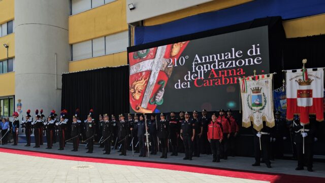 Avellino: festa per i 210 anni di fondazione dell’Arma dei Carabinieri