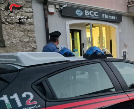 Volturara Irpina;  Furto alla filiale della “BCC di Flumeri