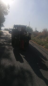 Cervinara:incendio in corso in località Guercino