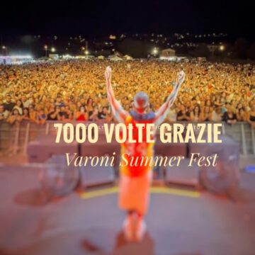 Valle Caudina: la prima edizione del Varoni Summer Fest ” sbanca ” con le settemila persone al concerto di Franco Ricciardi