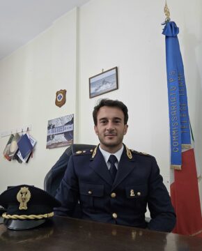 Fabio Formisano nuovo dirigente del Commissariato di Polizia di Stato di Telese Terme