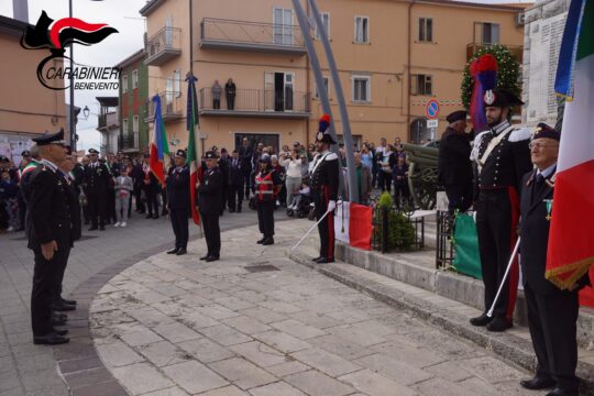 Festeggiati i 70 anni della costituzione della sezione dell’Anc a Castelvetere Val Fortore