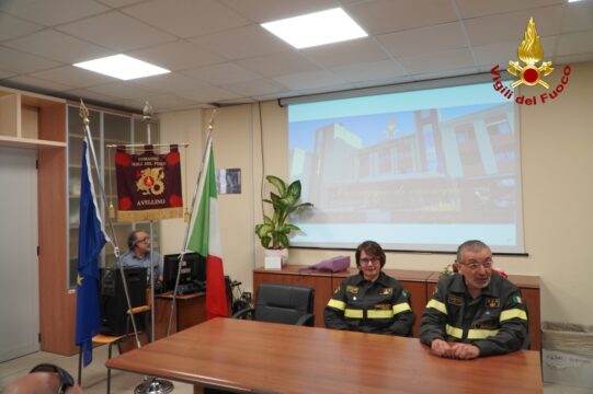 Maria Angelina D’Agostino nuovo comandante dei vigili del fuoco di Avellino