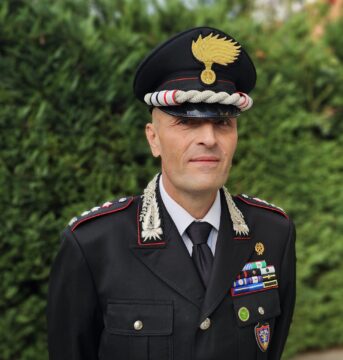 Il tenente colonnello Nicola Clemente nuovo comandante dei carabinieri forestali di Avellino