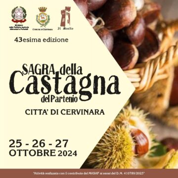 Cervinara:  al via l’organizzazione della 43esima edizione della Sagra della Castagna del Partenio- Città di Cervinara