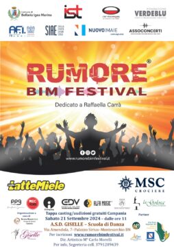 Montesarchio: sabato 21 settembre la tappa del Rumore Bim Festival