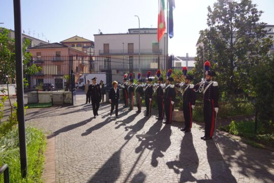 Il Prefetto di Benevento Moscarella visita il comando provinciale dei carabinieri