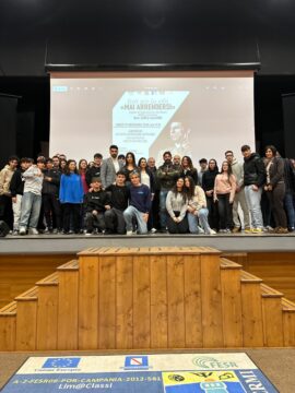 Montesarchio: ” Mai arrendersi “, il colonnello Calcagni incontra gli studenti del Fermi