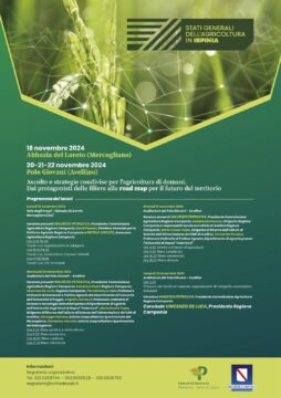 La Grande occasione de Gli Stati Generali dell’Agricoltura in Irpinia, l’assessore Todino sottolinea l’importanza dell’evento