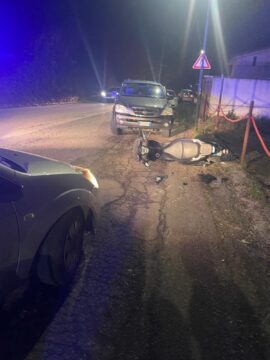 Valle Caudina. due feriti in uno scontro tra uno scooter ed una 500