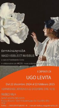 A Sant’Agata dei Goti il 22 dicembre si inaugura “Terraincognita. Imago visibilis et invisibilis” di Ugo Levita