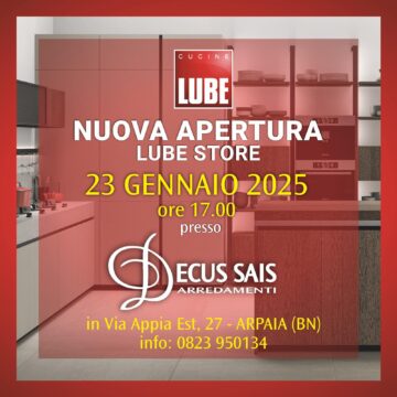 Valle Caudina: da Decus Sais arrivano le cucine Lube