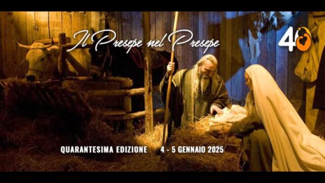 Le telecamere Rai per Il Presepe nel Presepe