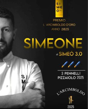 Valle Caudina: la pizza di Simeo 3.0 premiata con l’Arcimboldo d’oro ed i tre pennelli