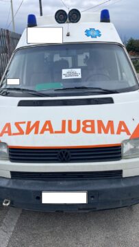 Valle Caudina: sequestrata ambulanza con malato a bordo