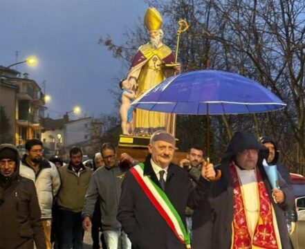 Pietrastornina celebra San Biagio